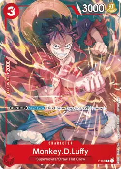 Monkey.D.Luffy (Tournament Pack Vol. 1) [OP-PR - P-006] - Image 1