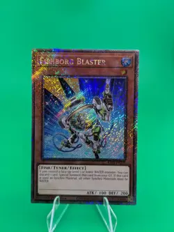 Yu-Gi-Oh! Fishborg Blaster RA03-EN225 Platinum Secret Rare - Image 1