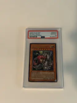 2004 YU-GI-OH! SPHINX TELEIA EXCLUSIVE PACK PSA 10 - Image 1