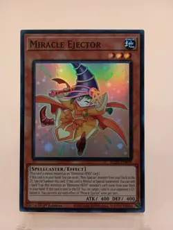 YuGiOh TCG Blazing Dominion - Miracle Ejector BLZD-EN098 Super Rare - Image 1