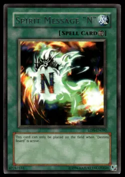 Labyrinth of Nightmare (Worldwide English) #LON-EN090 Spirit Message "N" - Image 1