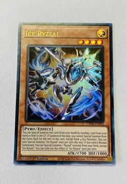 Yugioh - Ice Ryzeal - CRBR-EN003 - Ultra Rare - NM - Image 1