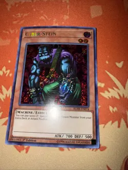 *** CYBER STEIN *** 1ST EDITION SECRET RARE BLHR-EN074 (MINT/NM) YUGIOH - Image 1