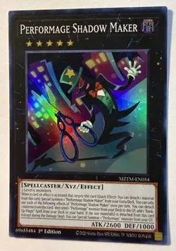 Performage Shadow Maker MZTM-EN054 1st Ed Super Rare Maze Of The Master Yu-Gi-Oh - Image 1