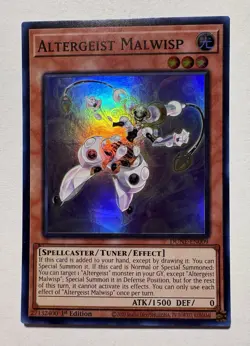 Yugioh! Altergeist Malwisp - DUNE-EN009 - Super Rare - 1st Edition - Image 1