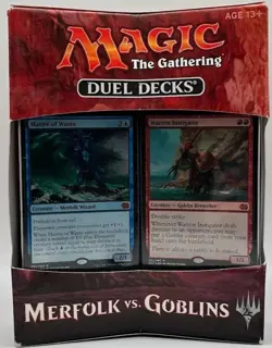 Duel Decks Merfolk vs. Goblins Magic The Gathering MTG New sealed free shipping - Image 1