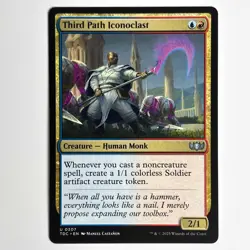 THIRD PACT ICONOCLAST MTG TDC - CARTE MAGIC THE GATHERING EN NEUF - Image 1