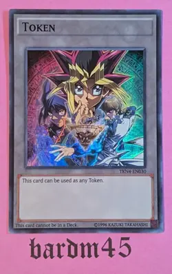 YuGiOh The Dark Side of Dimensions Token TKN4-EN030 Super Rare - Image 1