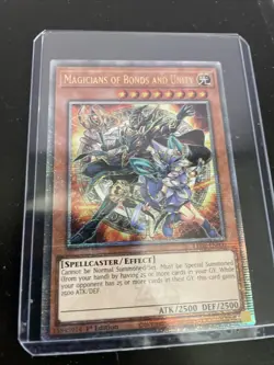 Yugioh! Magicians of Bonds and Unity - AGOV-EN000 - Quarter Century Secret Rare - Image 1