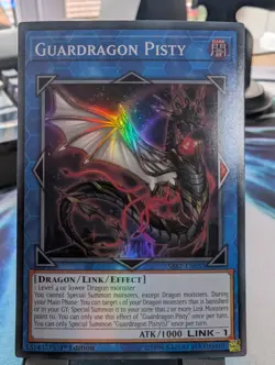 YuGiOh! Guardragon Pisty SAST-EN052 Super Rare 1st Ed - Image 1