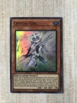 Yugioh! Crystal Girl - KICO-EN015 - Super Rare - 1st Edition MINT - Image 1