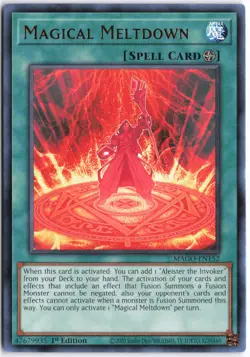 Yugioh - Magical Meltdown MAGO-EN152 1st Edition - Maximum Gold - Image 1