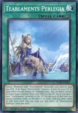 1x Tearlaments Perlegia - 1st Edition NM Eng YuGiOh - Photon Hypernova - Image 1
