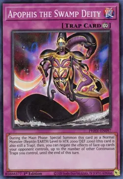 1x Apophis the Swamp Deity - 1st Edition NM Eng YuGiOh - Photon Hypernova - Image 1