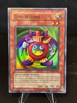 Konami Yu-Gi-Oh! Time Wizard RP01-EN035 Retro Pack Super Rare Foil Unlimited - Image 1