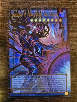 Magician of Dark Chaos - Black Chaos (Extended Art UR) CORI-EN027 YuGiOh TCG NM - Image 1
