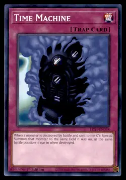 Yu Gi Oh! Time Machine LDS1 EN078 1st Edition Regular - Image 1