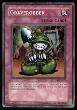 Graverobber DB1-EN072 Dark Beginning 1 Yu-Gi-Oh Unlimited MP - Image 1