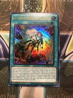 *** SKY STRIKER MOBILIZE - LINKAGE *** 1ST EDITION ULTRA RARE MAMA-EN003 YUGIOH! - Image 1