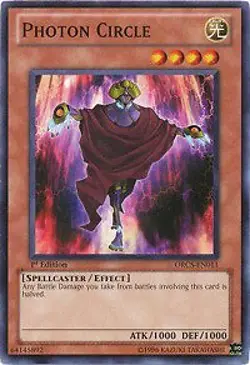 1x Photon Circle - 1st Edition NM Eng YuGiOh - Order of Chaos - Image 1