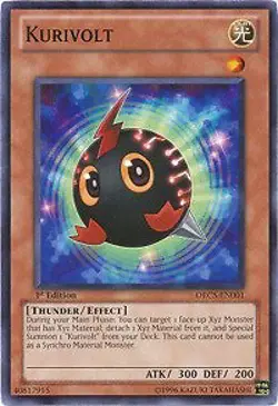 1x Kurivolt - 1st Edition NM Eng YuGiOh - Order of Chaos - Image 1