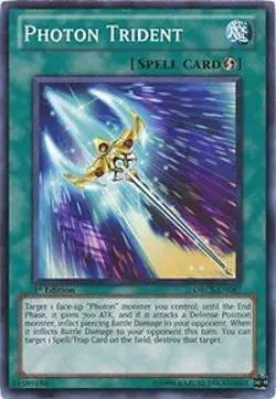 1x Photon Trident - 1st Edition NM Eng YuGiOh - Order of Chaos - Image 1
