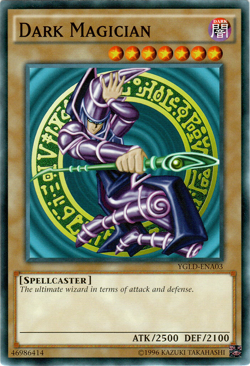Dark Magician YGLD-ENA03 NM Yu-Gi-Oh! - Image 1