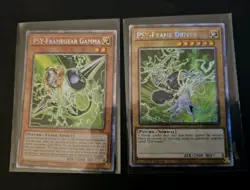 PSY-Framegear Gamma & PSY-Framegear Driver Yugioh Platinum Secret RA05 - Image 1
