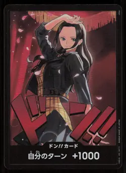 DON!! CARD (NICO ROBIN) HOLO Heroines Edition One Piece NM Japanese - Image 1