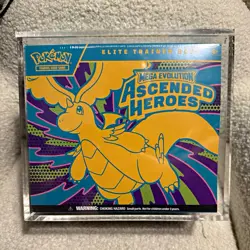 Pokemon TCG Mega Evolution Ascended Heroes Elite Trainer Box ETB - Image 1