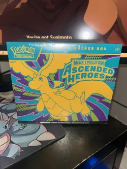 Pokemon TCG - Mega Evolution Ascended Heroes - Elite Trainer Box(ETB) - Image 1