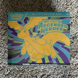 Pokemon TCG Mega Evolution Ascended Heroes Elite Trainer Box English - Image 1