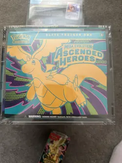 Pokemon Mega Evolution Ascended Heroes Elite Trainer Box ETB + Acrylic Case - Image 1