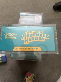 Pokemon Mega Evolution Ascended Heroes Elite Trainer Box ETB + Acrylic Case - Image 3