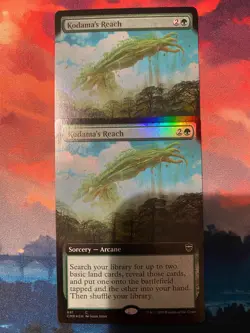 MTG Commander Legends Kodamas Reach Extended Art Foil x 2 - Image 1