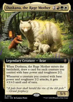 Duskana, the Rage Mother NonFoil Murders at Karlov Manor Commander 312 NM MTG - Image 1