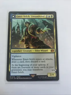Emet-Selch Unsundered 0218 Mythic Non Foil NM Final Fantasy MTG - Image 1