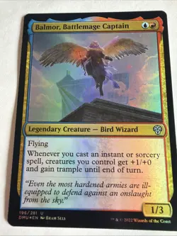 MTG Balmor, Battlemage Captain - Dominaria United #196 FOIL - Image 1