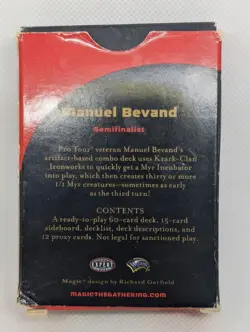 MTG 2004 World Championship Deck - Manuel Bevand - Complete 90 Cards - Played - Image 2