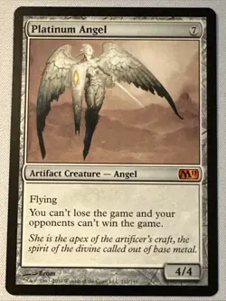 MTG / Platinum Angel / M11 / #212 / Regular / Mythic / NM - Image 1