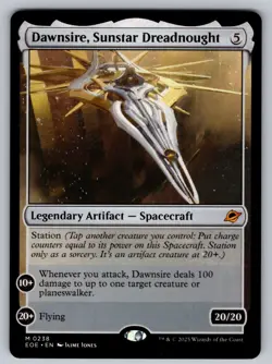 Dawnsire, Sunstar Dreadnought M Edge of Eternities 238 NM - Image 1
