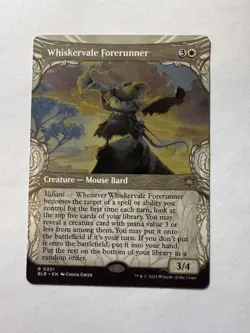 Whiskervale Forerunner (Showcase) Bloomburrow NM Regular - Image 2