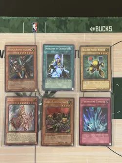YuGiOh 6 card Collection Lot Including Goblin Attack Force & Torrential Tribute - Image 1