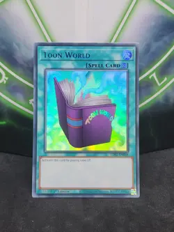 Yugioh Toon World LDS1-EN068 Blue Ultra Rare 1st Edition NM - Image 1