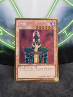 Yugioh Jinzo PGLD-EN051 Gold Rare NM - Image 1