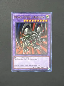 Yugioh NM Black Skull Dragon MRD-EN018 Metal Raiders Ultra Rare 25th Anniversary - Image 3
