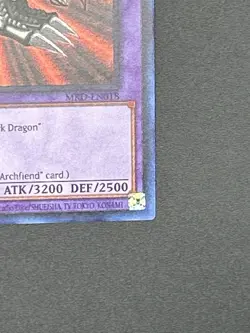Yugioh NM Black Skull Dragon MRD-EN018 Metal Raiders Ultra Rare 25th Anniversary - Image 5