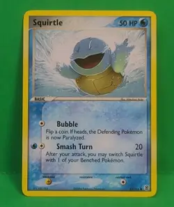 Pokemon Card - Squirtle FireRed & LeafGreen 83/112 Common NM - Image 1
