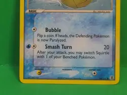 Pokemon Card - Squirtle FireRed & LeafGreen 83/112 Common NM - Image 3