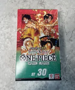 Bandai One Piece Card Game ST-30 Starter Deck EX Luffy & Ace - 50 Cards - Image 1